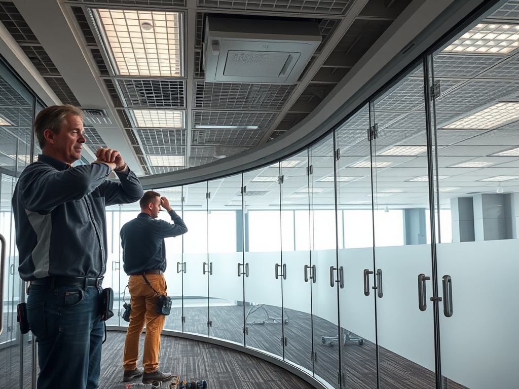 Partition wall options for flexible interiors and future reconfiguration