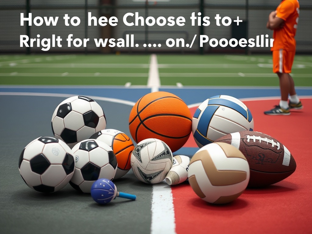 How to Choose the Right Ball for Soccer, Basketball, Volleyball, and Football